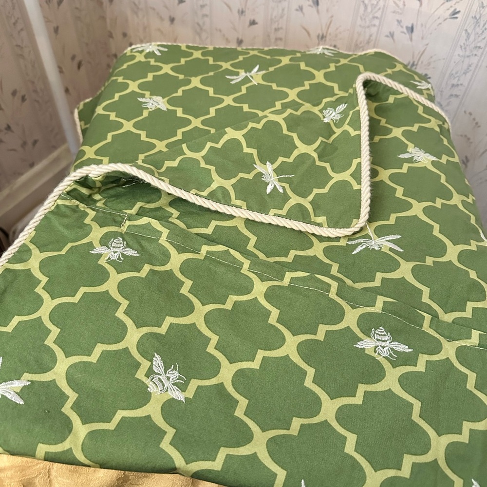 Cuddledown Green Pet Bed Cover - Picture 4 of 6